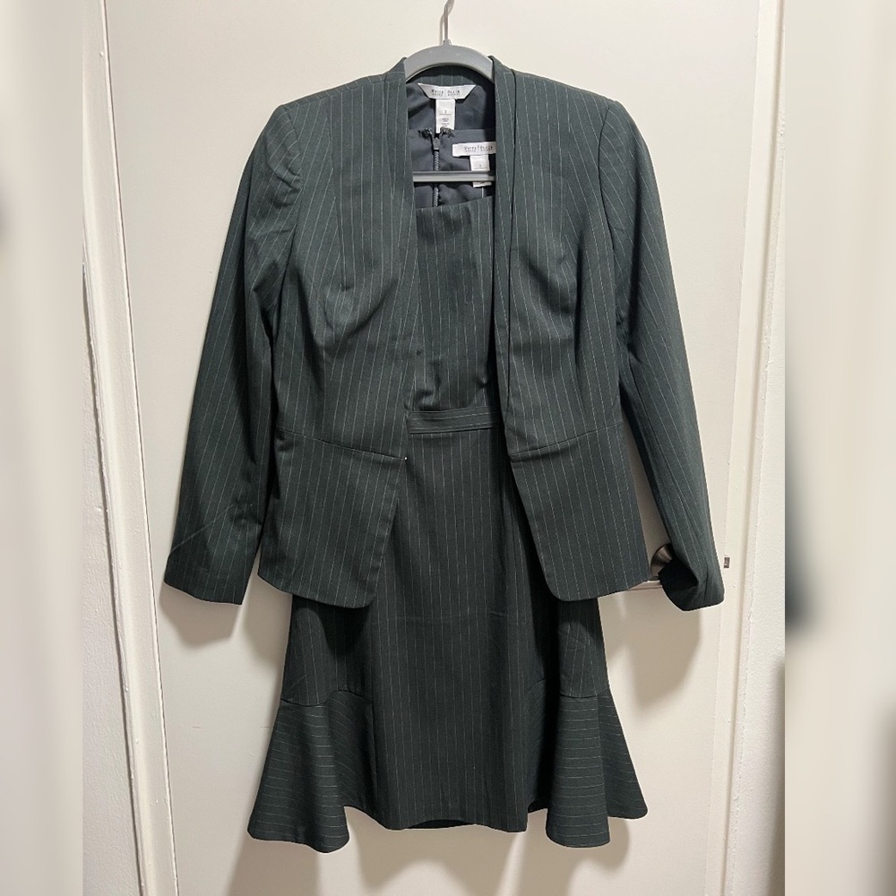 Business dress with suit jacket